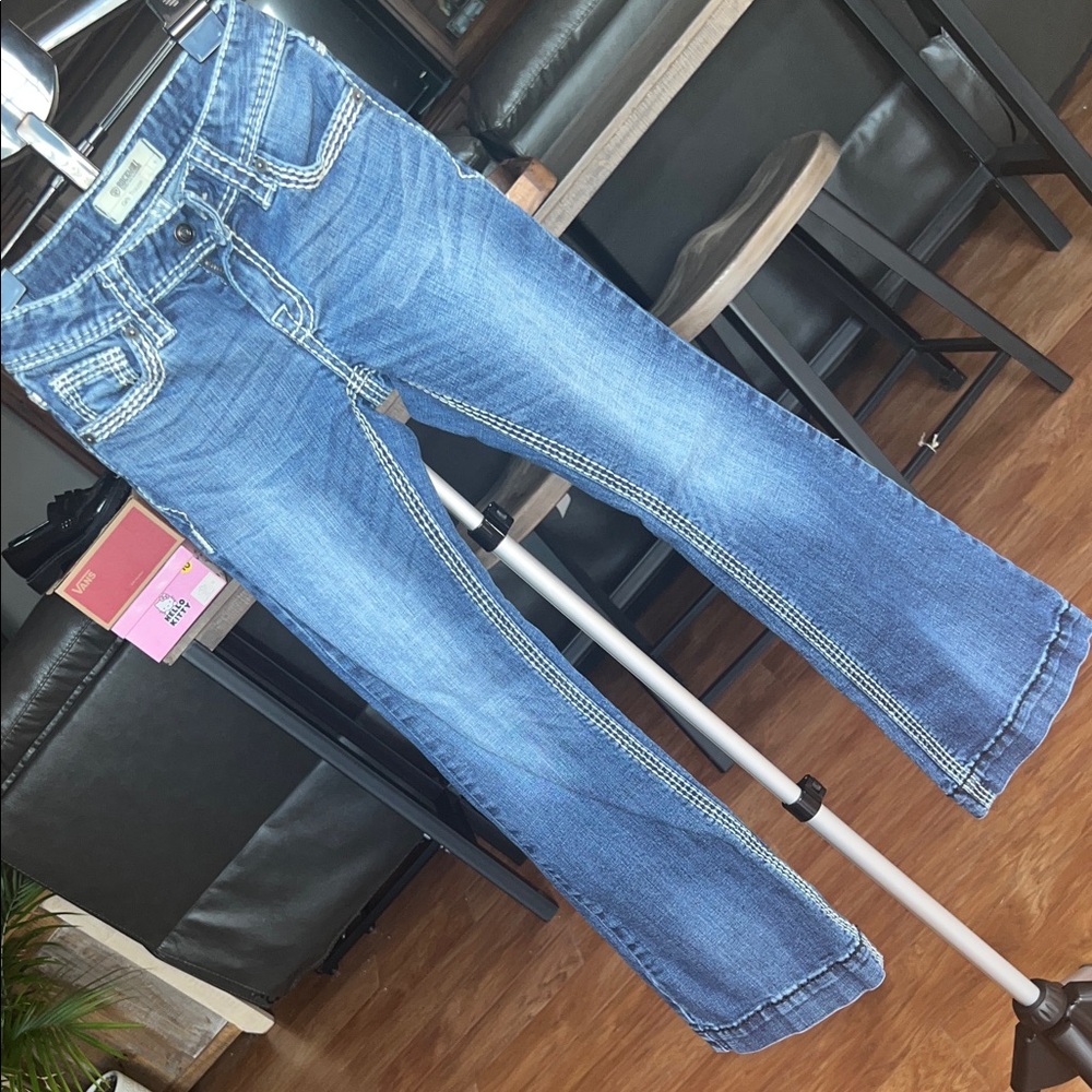 Kids Classic Blue Boot Cut  Jeans